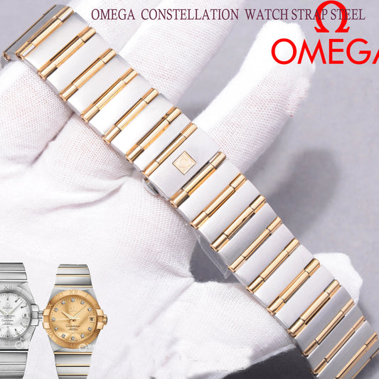 OMEGA CONSTELLATION STEEL STRAP OMEGA 123.10.35.20.02.001 WATCH STRAP