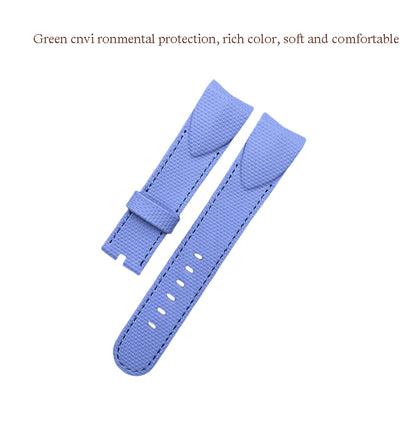 Fluororubber Watch Strap for CORUM Admiral’s  Cup