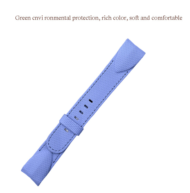 Fluororubber Watch Strap for CORUM Admiral’s  Cup