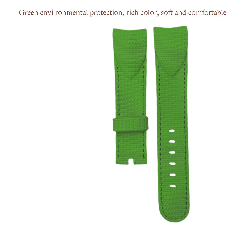 Fluororubber Watch Strap for CORUM Admiral’s  Cup