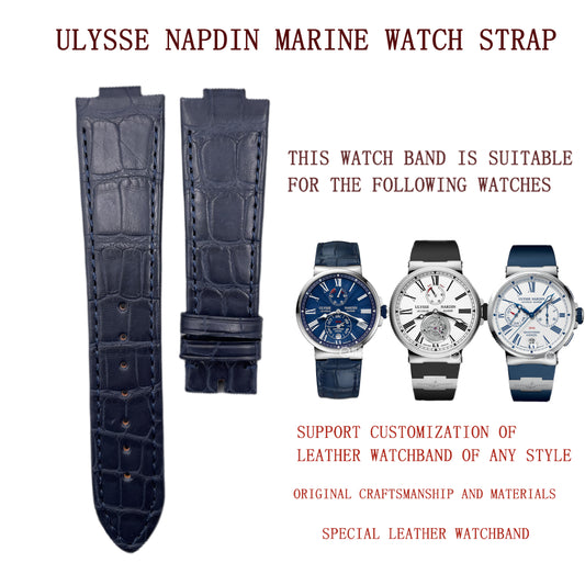 ULYSSE NARDIN MARINE WATCH BANDS STRAPS ULYSSE NARDIN 263 watch bands strap