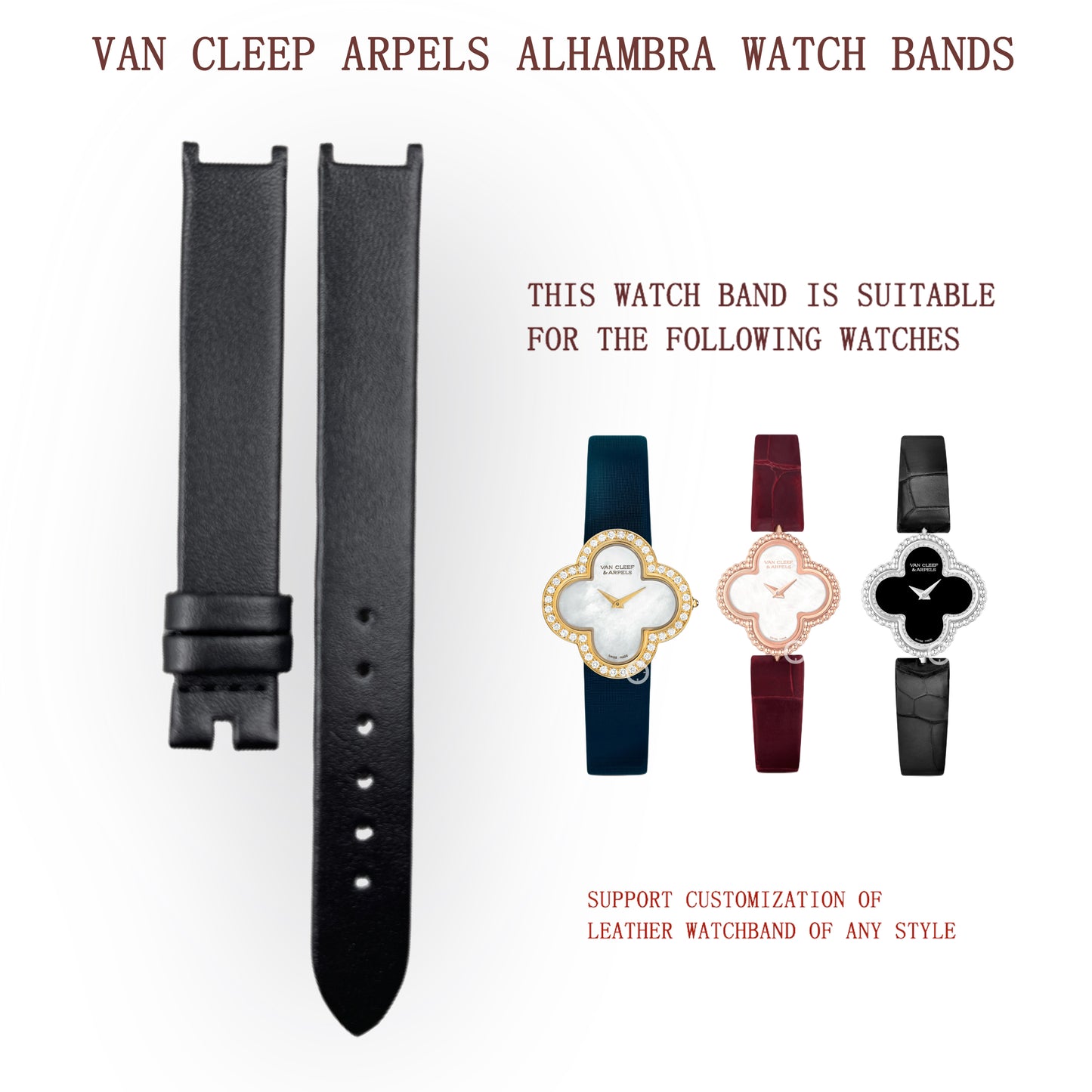 VAN CLEEP APPELS ALHAMBRA 21900 WATCH BANDS